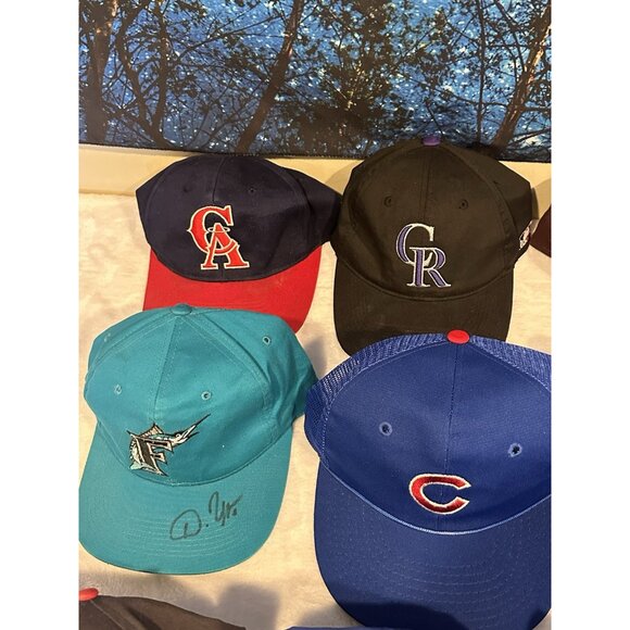 Vintage MLB Sports Hat Lot Of 12 - Picture 2 of 8